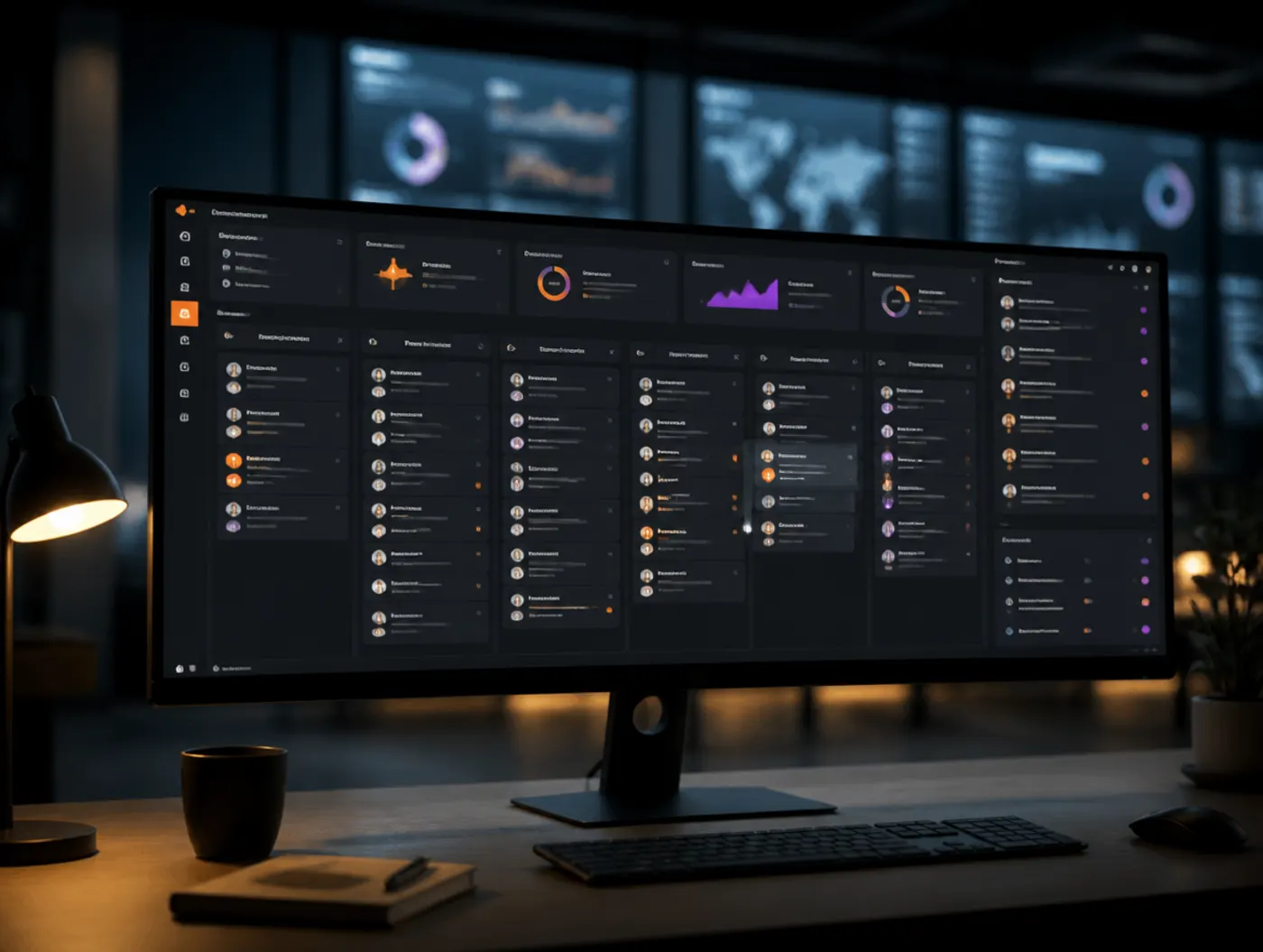 AI agent dashboard